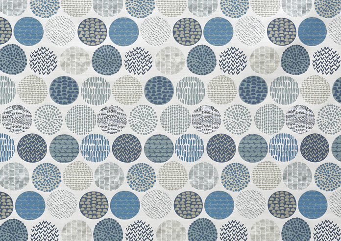 Casa, Indigo - Fabric Only - Image 3